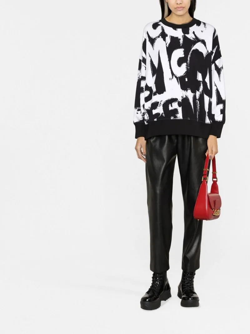 Graffiti Print Sweatshirt