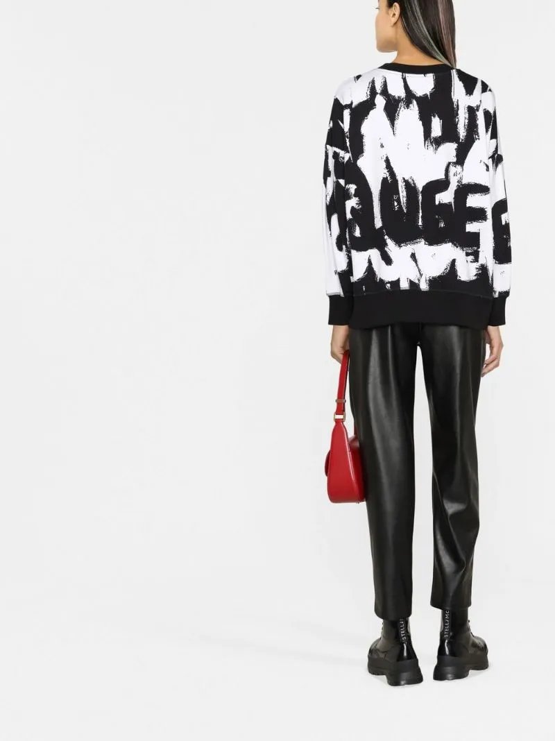 Graffiti Print Sweatshirt