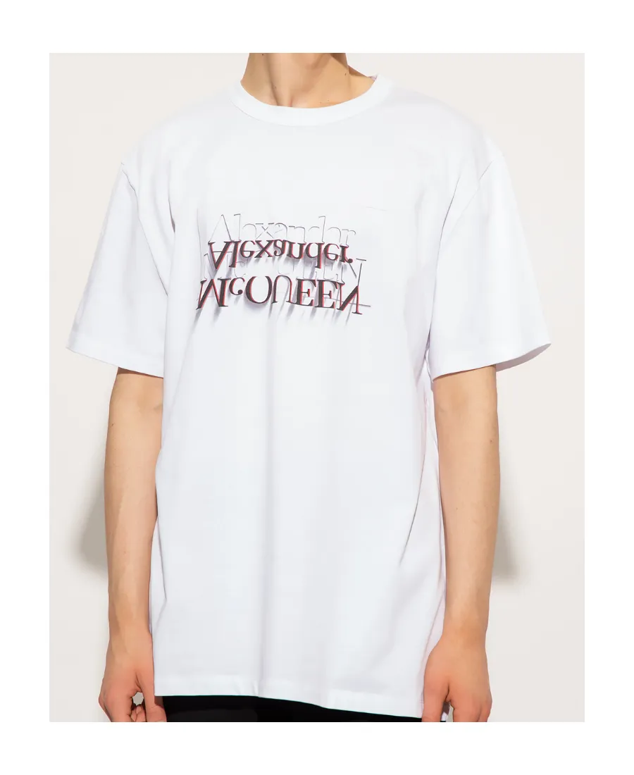 Reversed-Logo Cotton T-Shirt