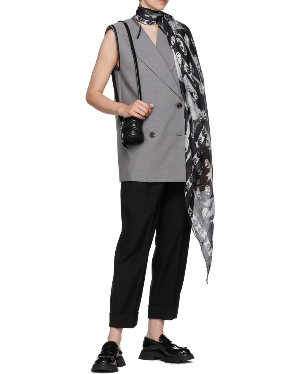 Peak Lapels Double-Breasted Vest