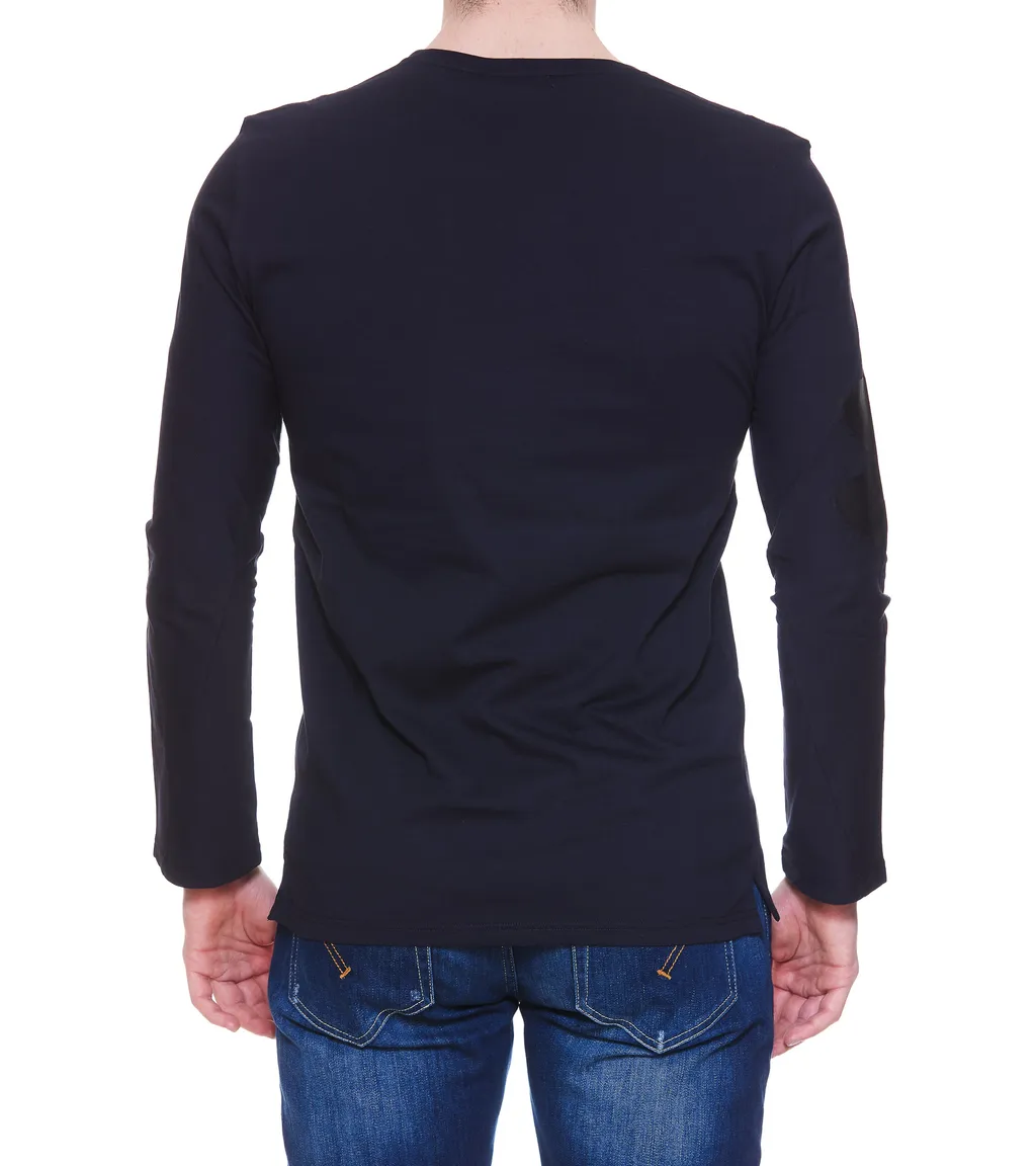Logo-Print Long-Sleeve Top