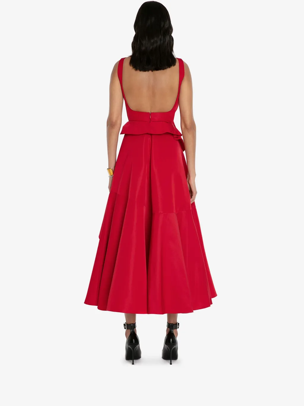 Asymmetrical Draped Dress