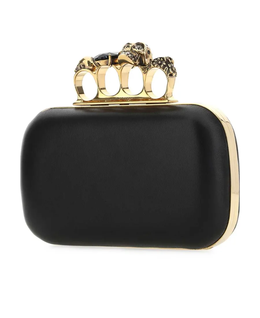 Skull Four-Ring Clutch Bag