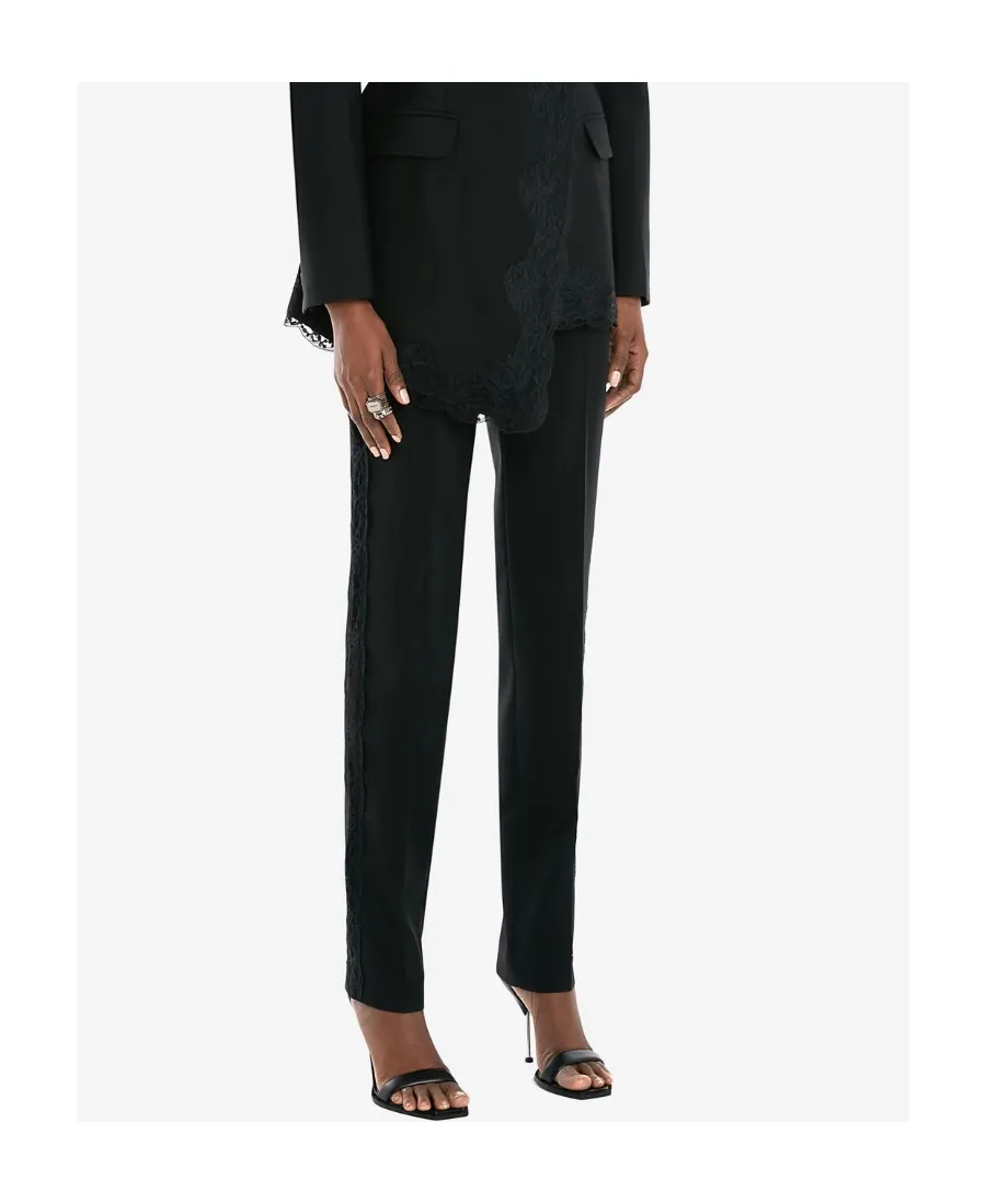 High-Waist Tailored Trousers