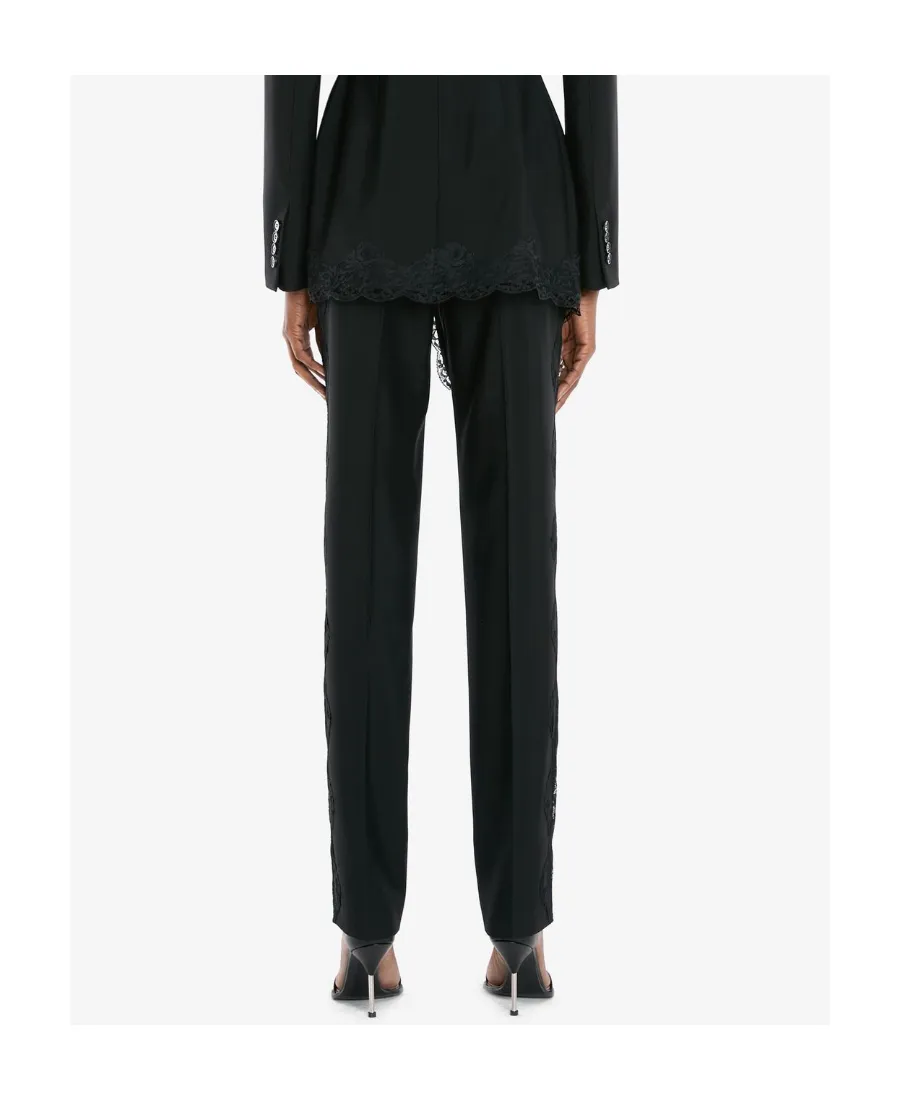 High-Waist Tailored Trousers