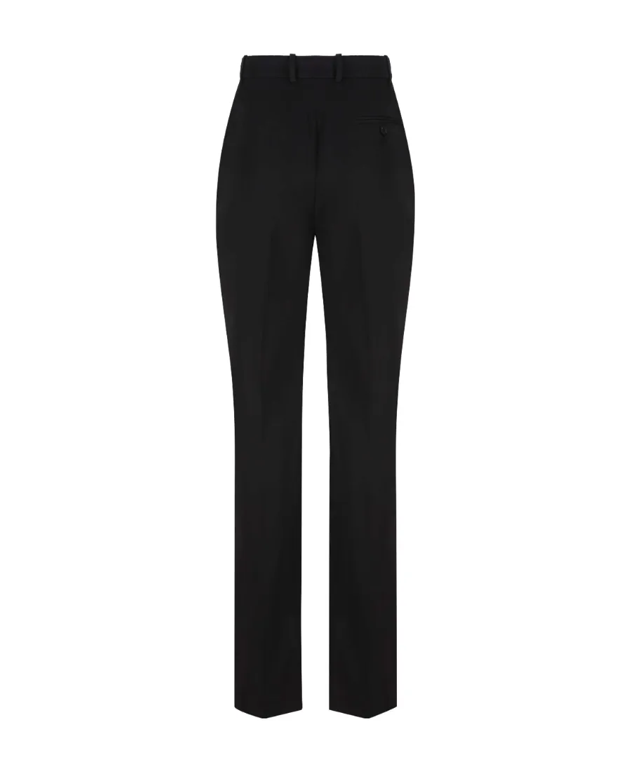 High-Waist Pleat Detailed Trousers