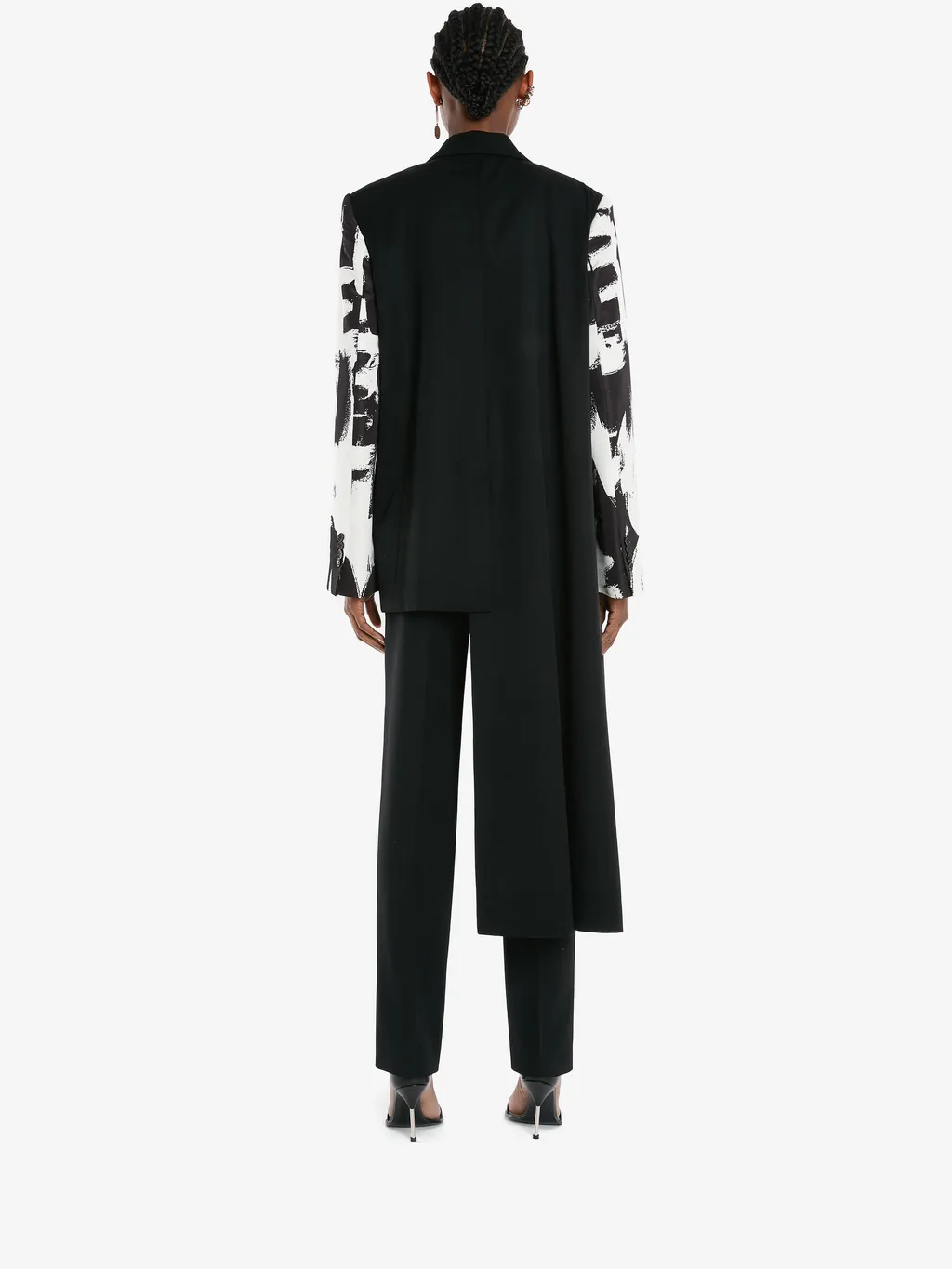 High-Waist Pleat Detailed Trousers