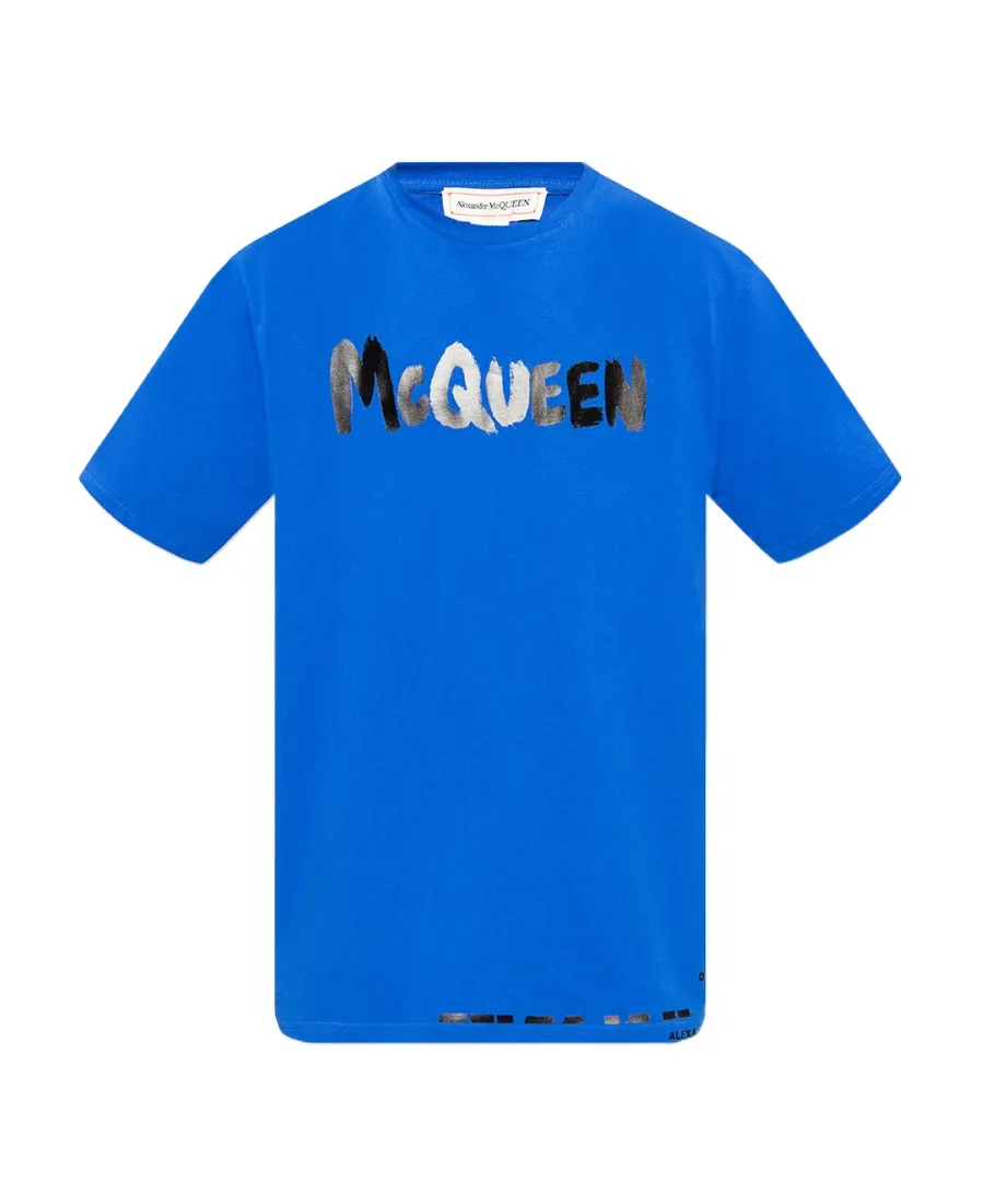 Logo Printed Crewneck T-Shirt