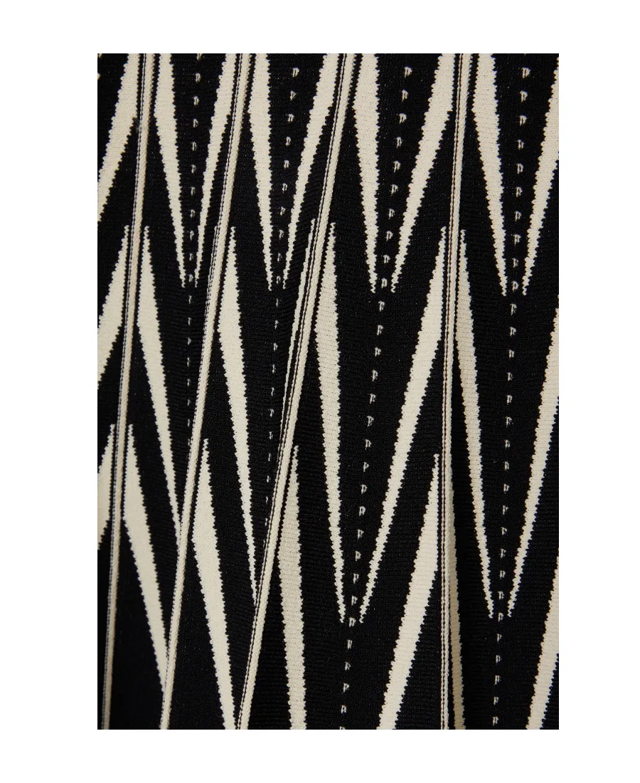 V-Neck Pleated Mini Dress