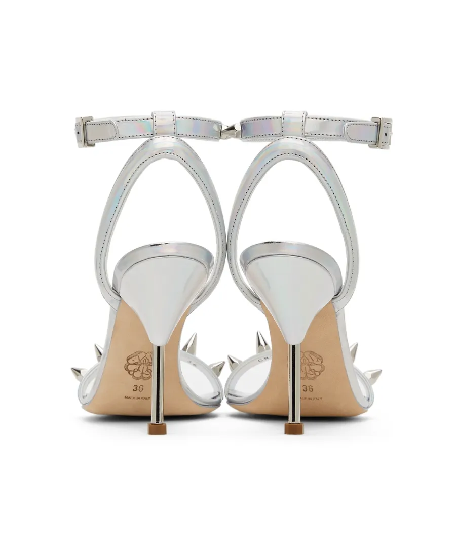 Studded Heeled Sandals
