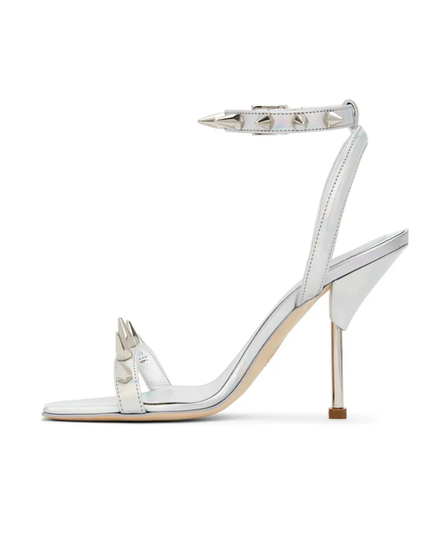 Studded Heeled Sandals