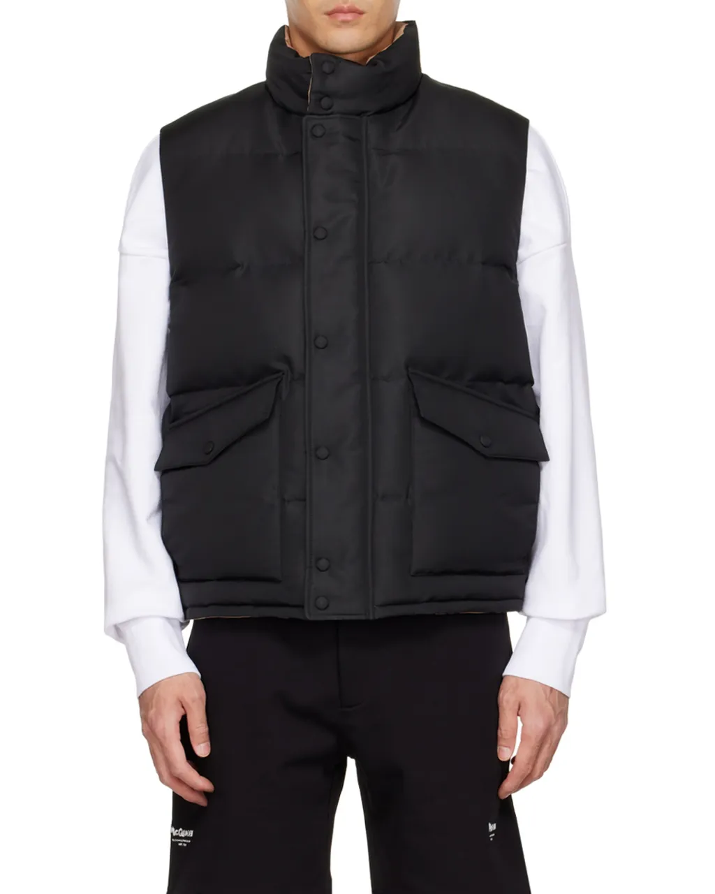 Logo Printed Zipped Jacket