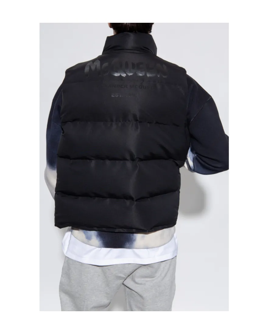 Logo Printed Zipped Jacket