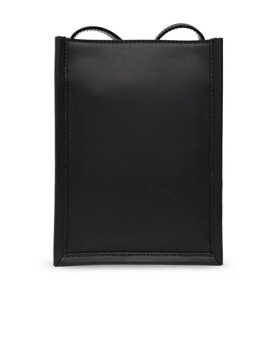 Logo Print Edge Mini Crossbody Bag