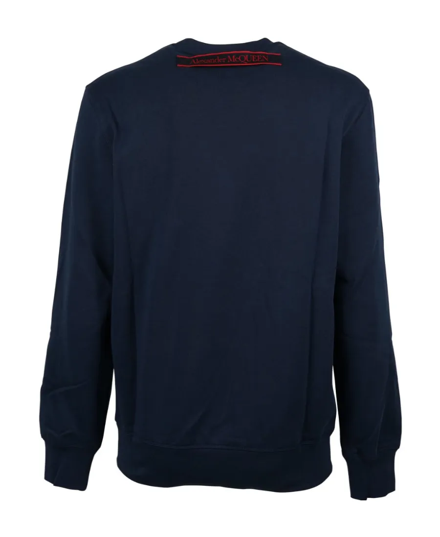Logo-Patch Long-Sleeve Sweatshirt