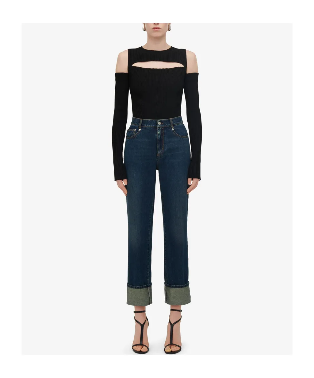 Logo Patch Jeans