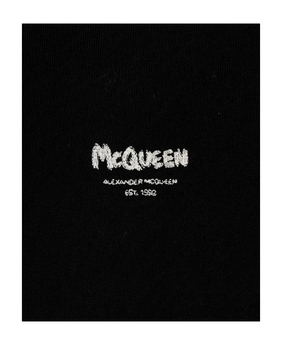 Logo Printed Drawstring Hoodie