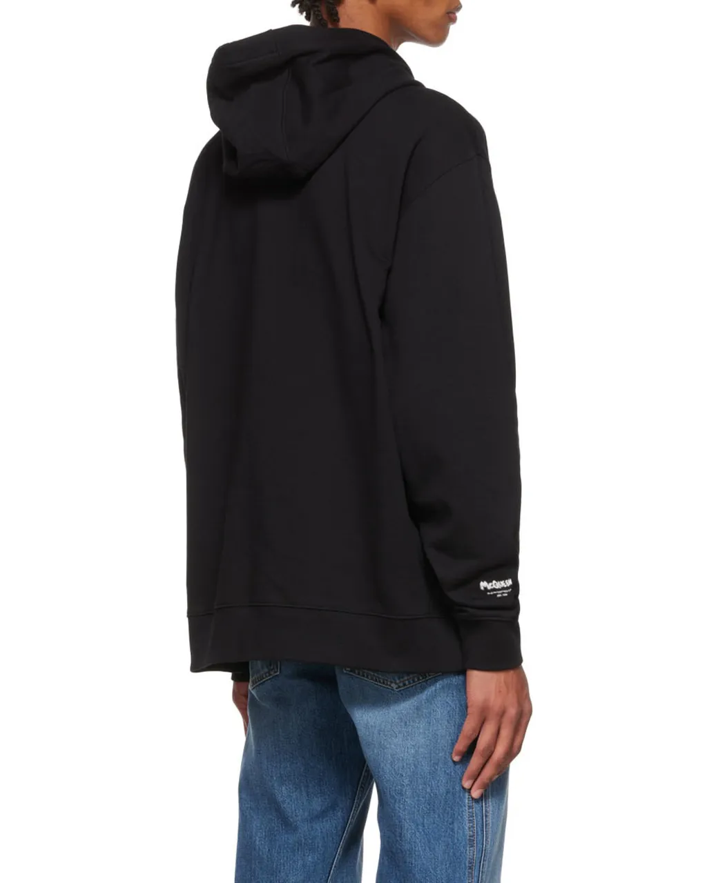 Logo Printed Drawstring Hoodie