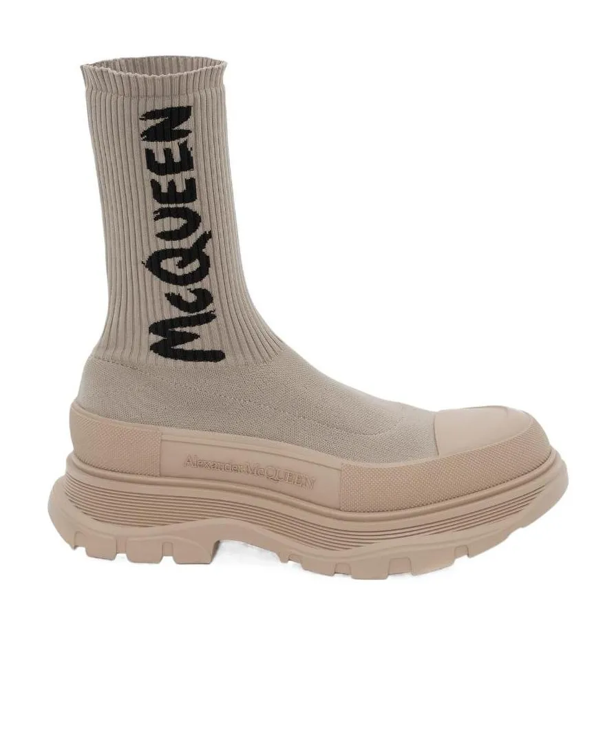 Tread Slick Logo Intarsia Boots