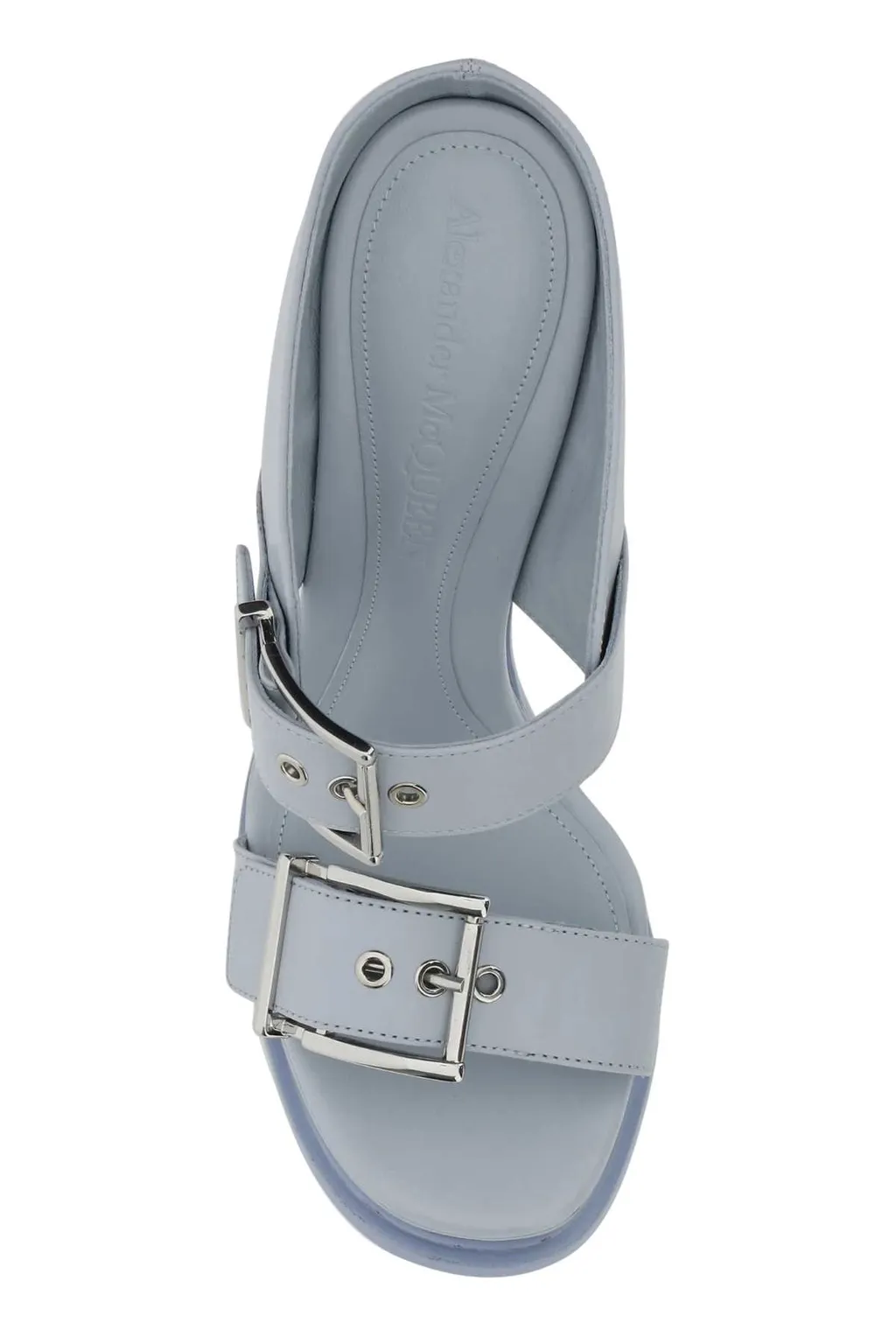 Double Buckled Platform Sandals
