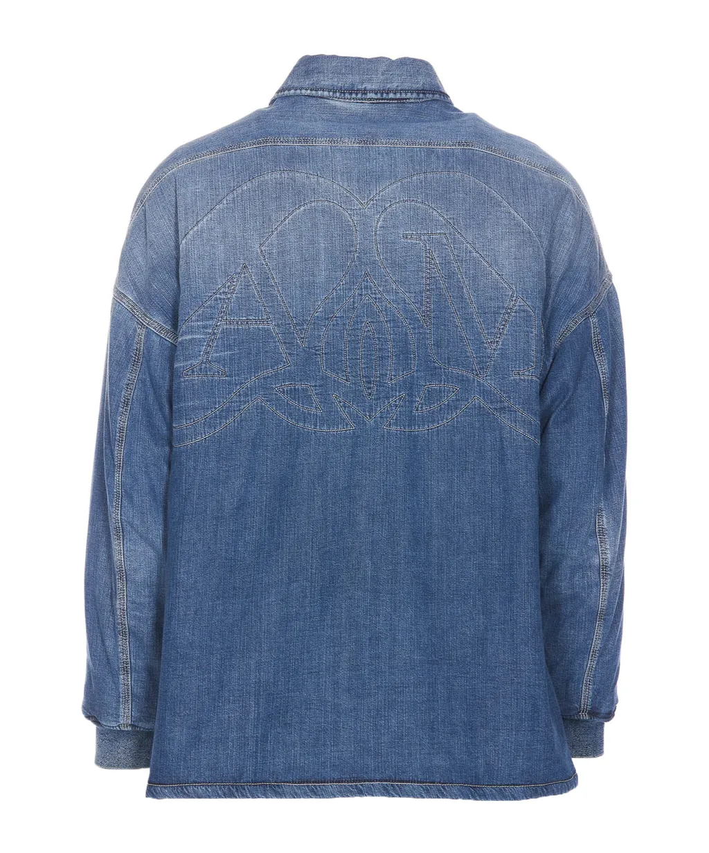 Long Sleeved Denim Shirt