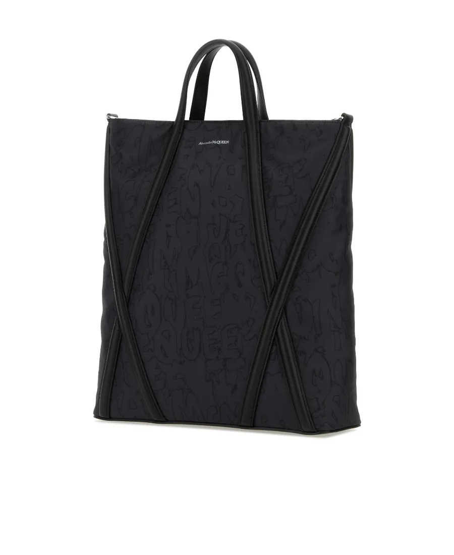 Logo Detailed Top Handle Bag