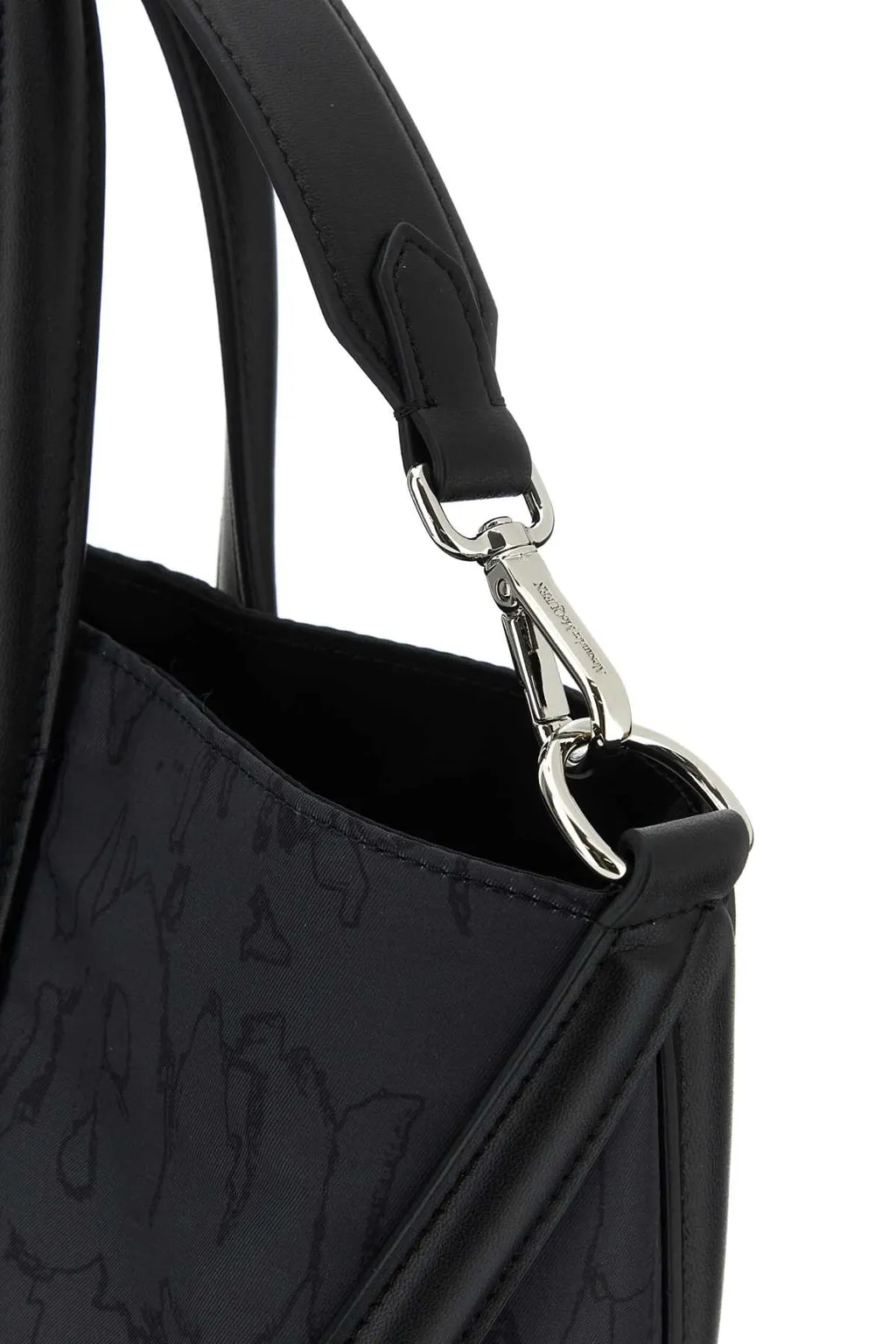 Logo Detailed Top Handle Bag