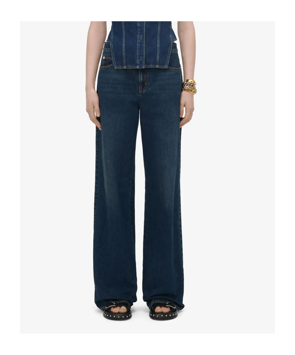 Wide-Leg Jeans