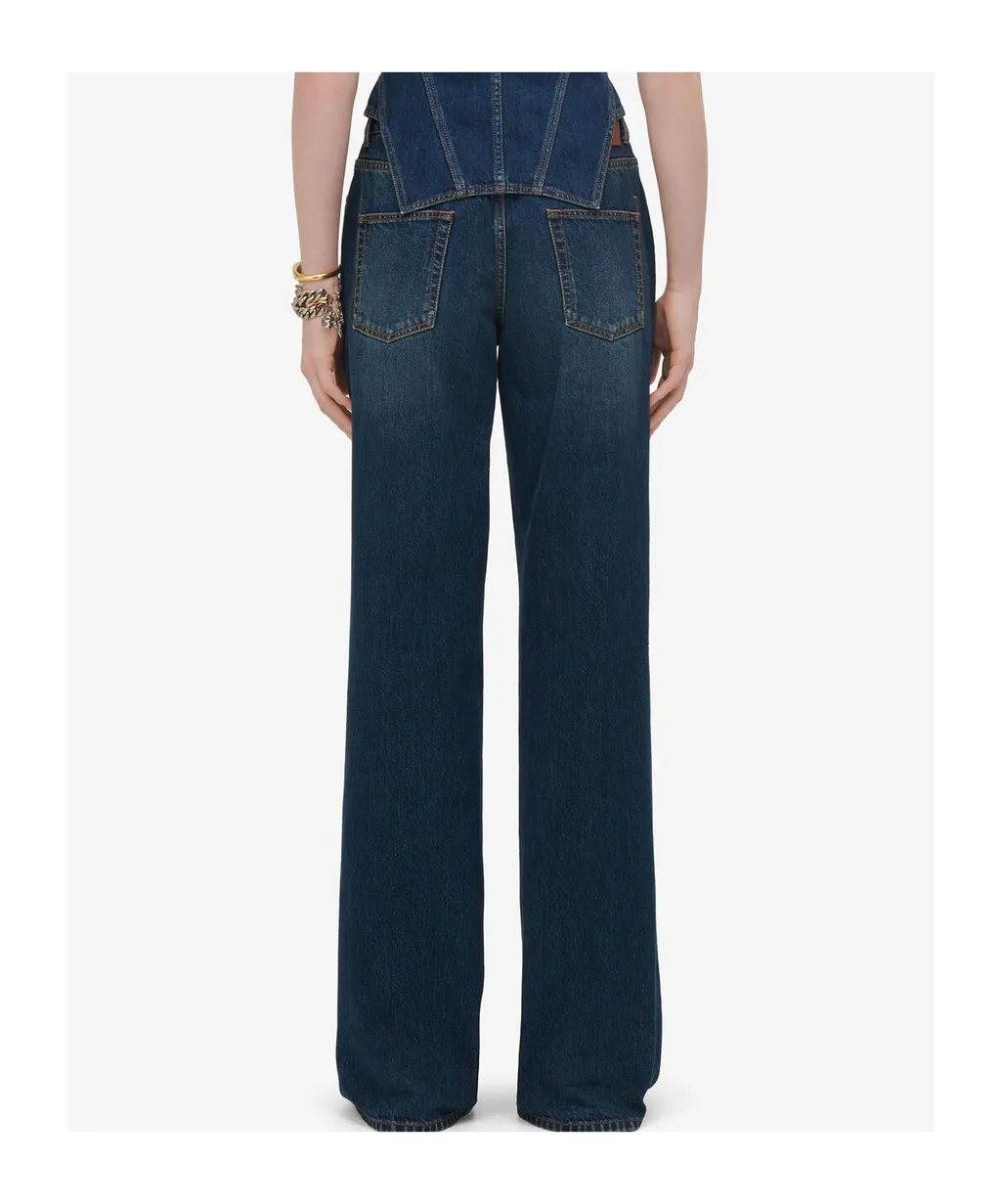 Wide-Leg Jeans