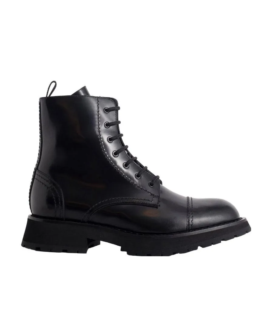 Lace-Up Ankle Boots