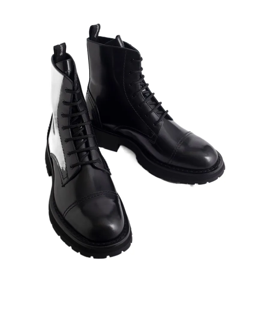 Lace-Up Ankle Boots