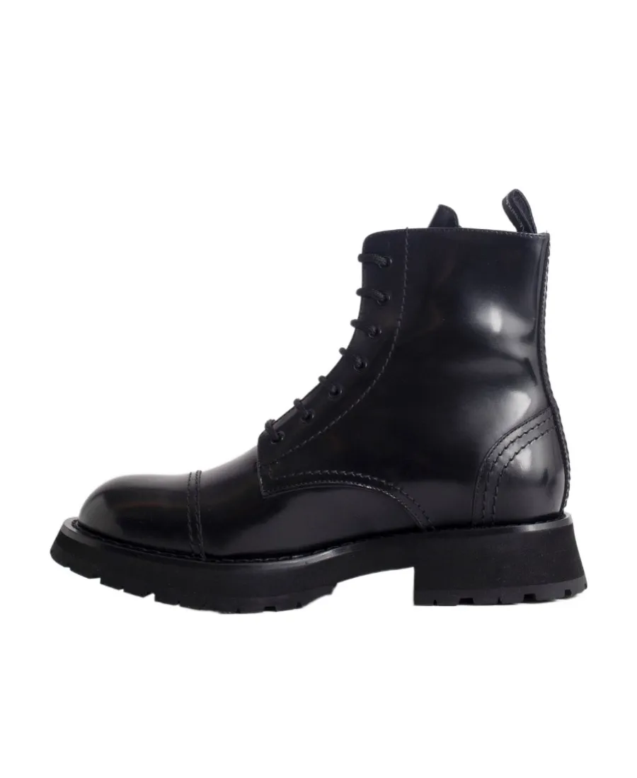 Lace-Up Ankle Boots