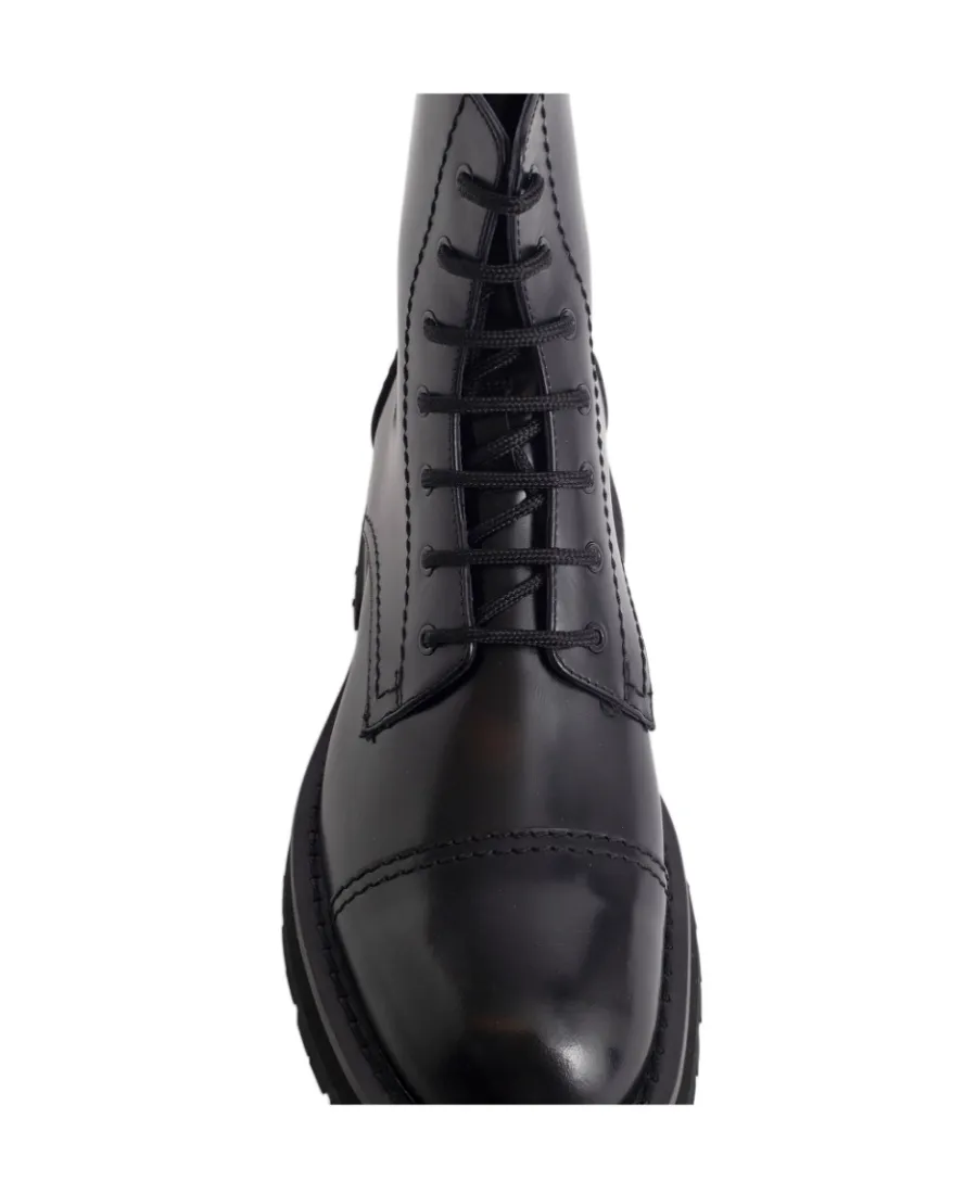 Lace-Up Ankle Boots