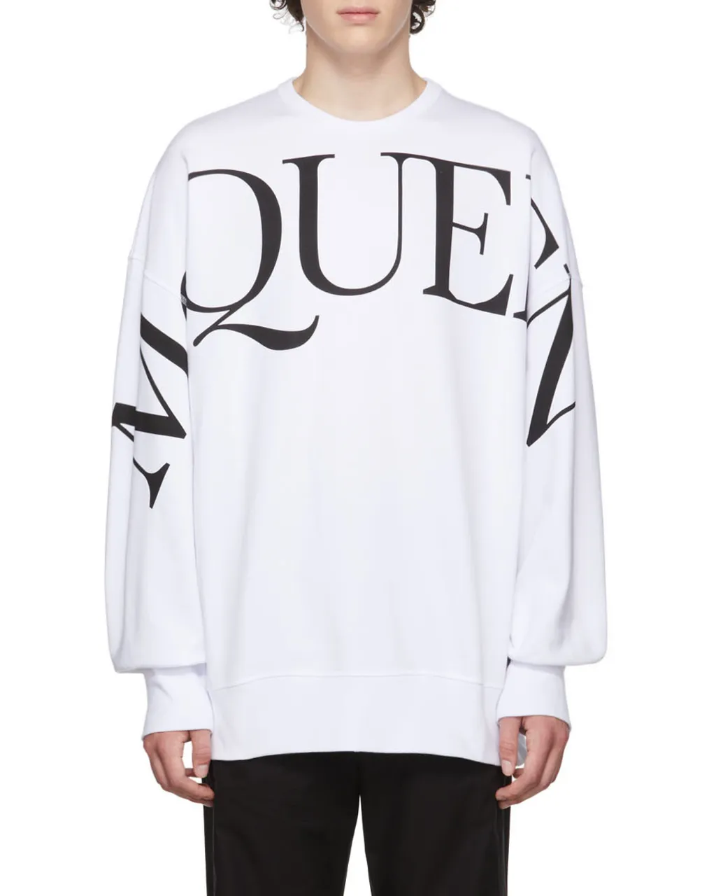 Logo-Print Long-Sleeve Sweatshirt