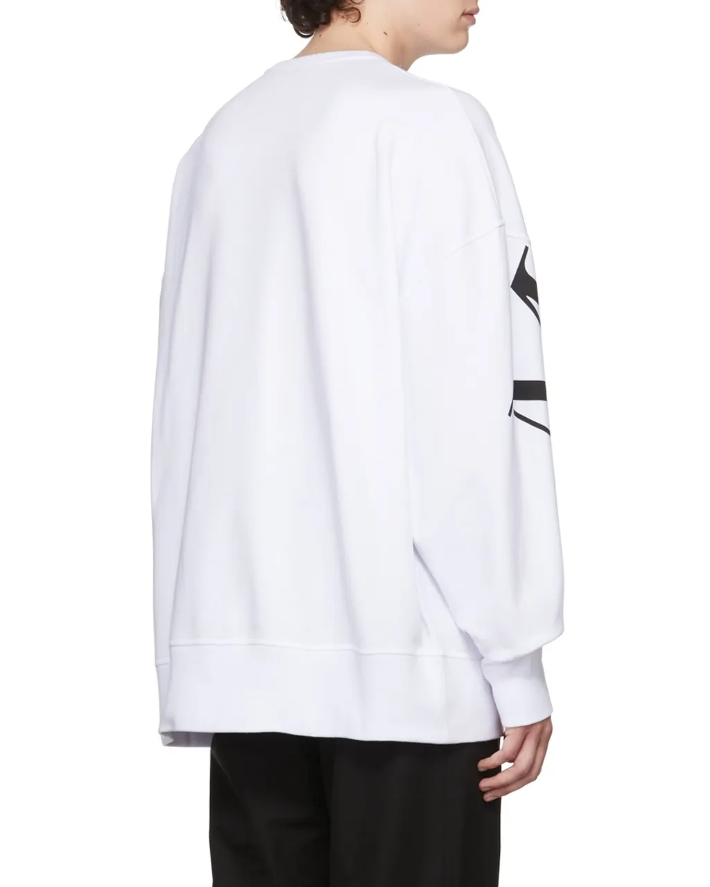 Logo-Print Long-Sleeve Sweatshirt