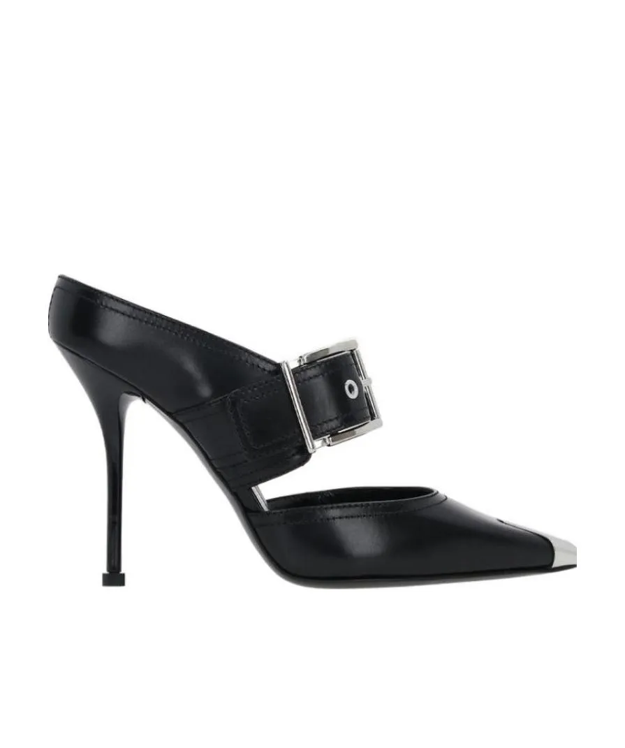 Buckle Detailed Pumps