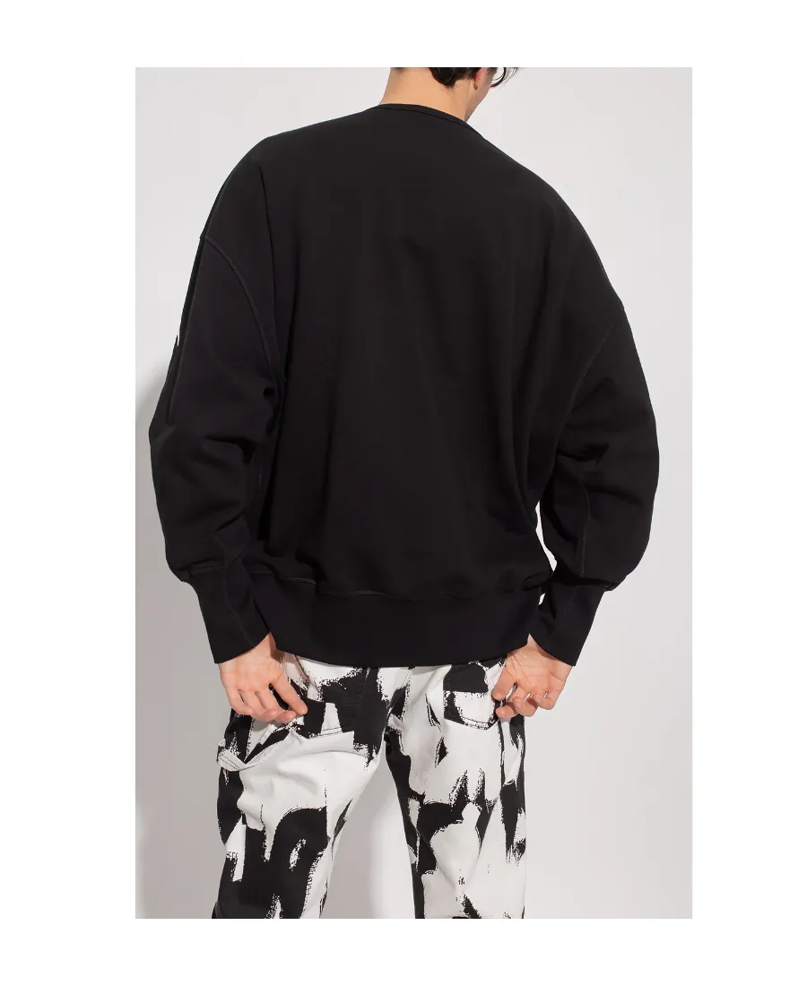 Logo-Print Long-Sleeve Sweatshirt