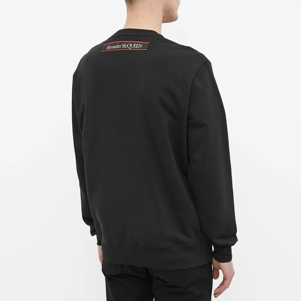 Logo-Tape Cotton Sweatshirt