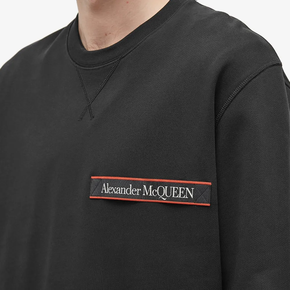 Logo-Tape Cotton Sweatshirt