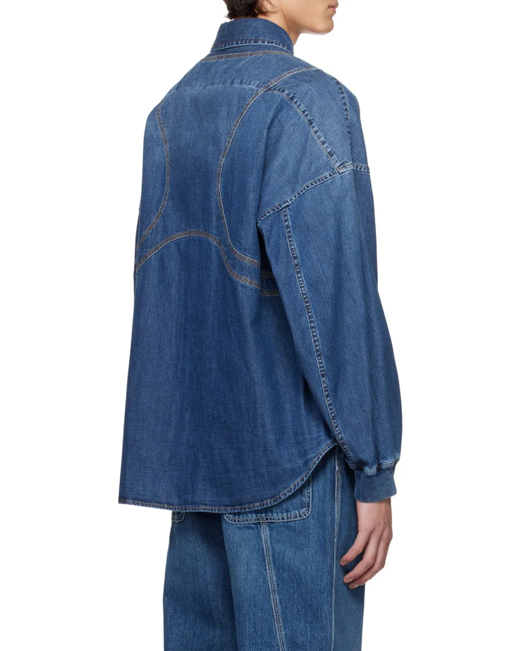 Buttoned Denim Shirt