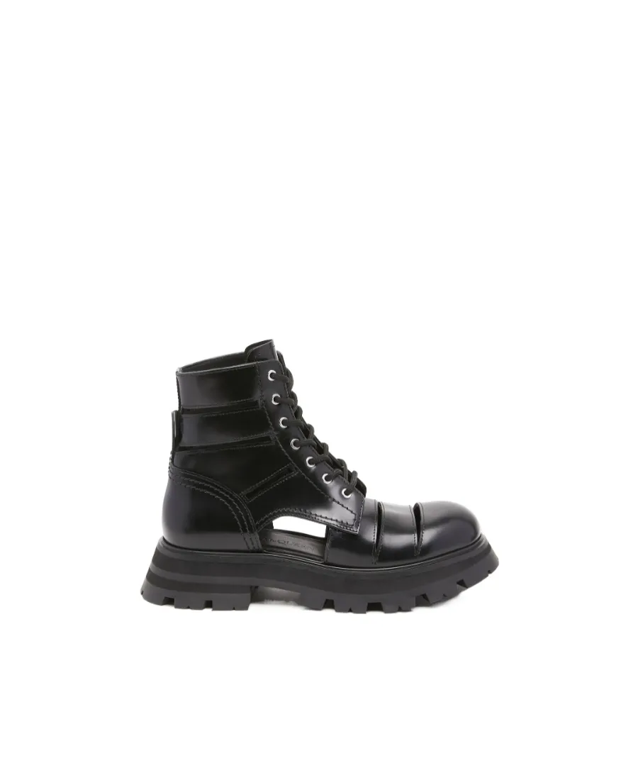 Lace-Up Ankle Boots