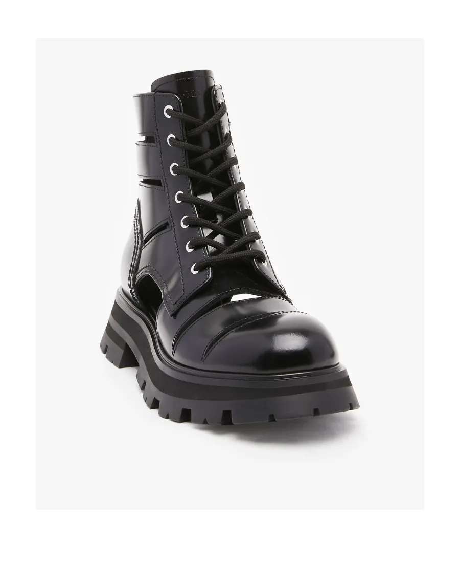 Lace-Up Ankle Boots