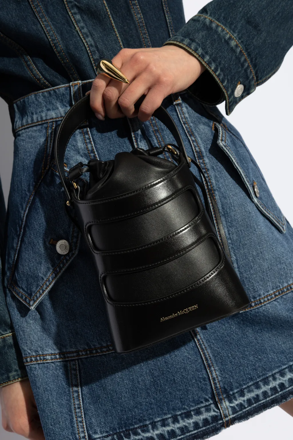 The Rise Mini Bucket Bag
