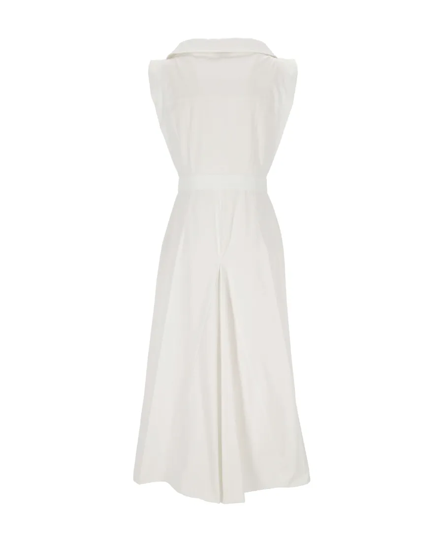 V-Neck Shirt Dress