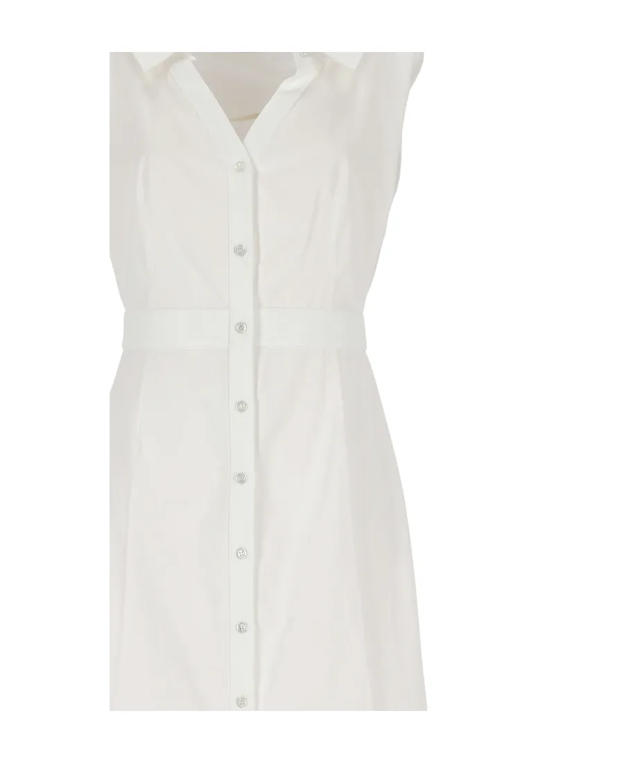 V-Neck Shirt Dress