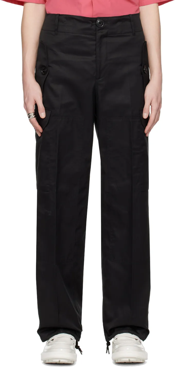 Military Wide Leg Trousers