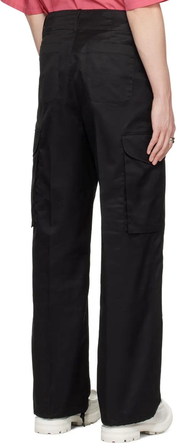 Military Wide Leg Trousers