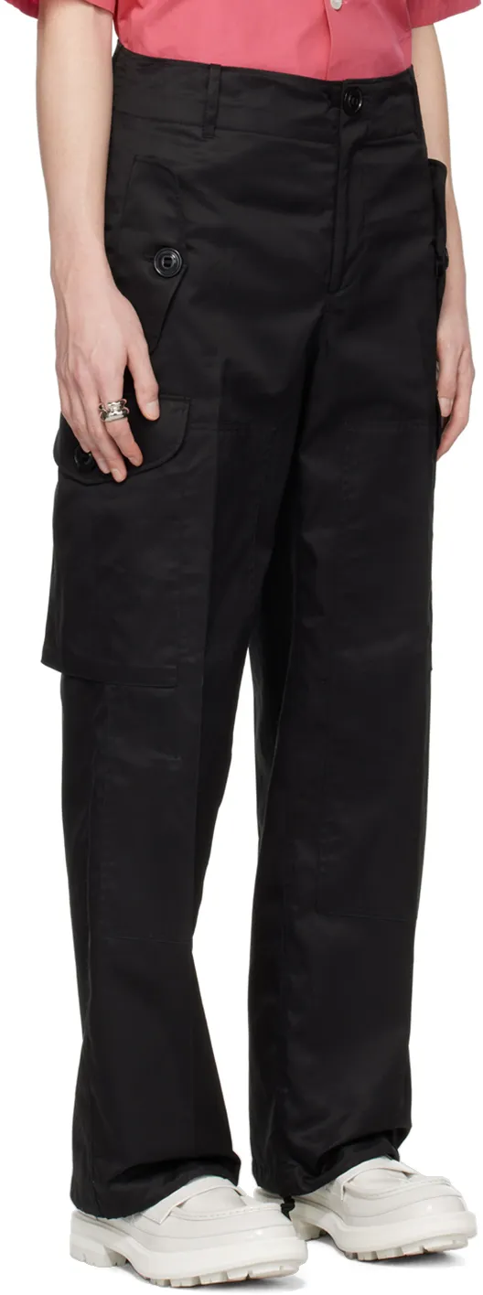 Military Wide Leg Trousers