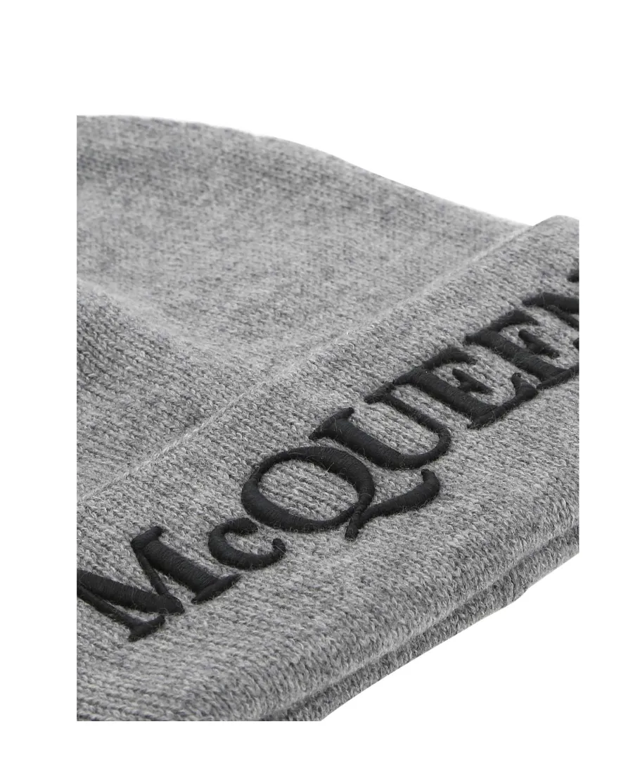 Logo Embroidered Knitted Beanie