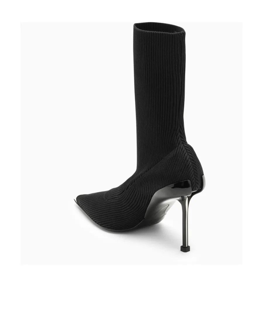 Slash Pointed-Toe Ankle Boots